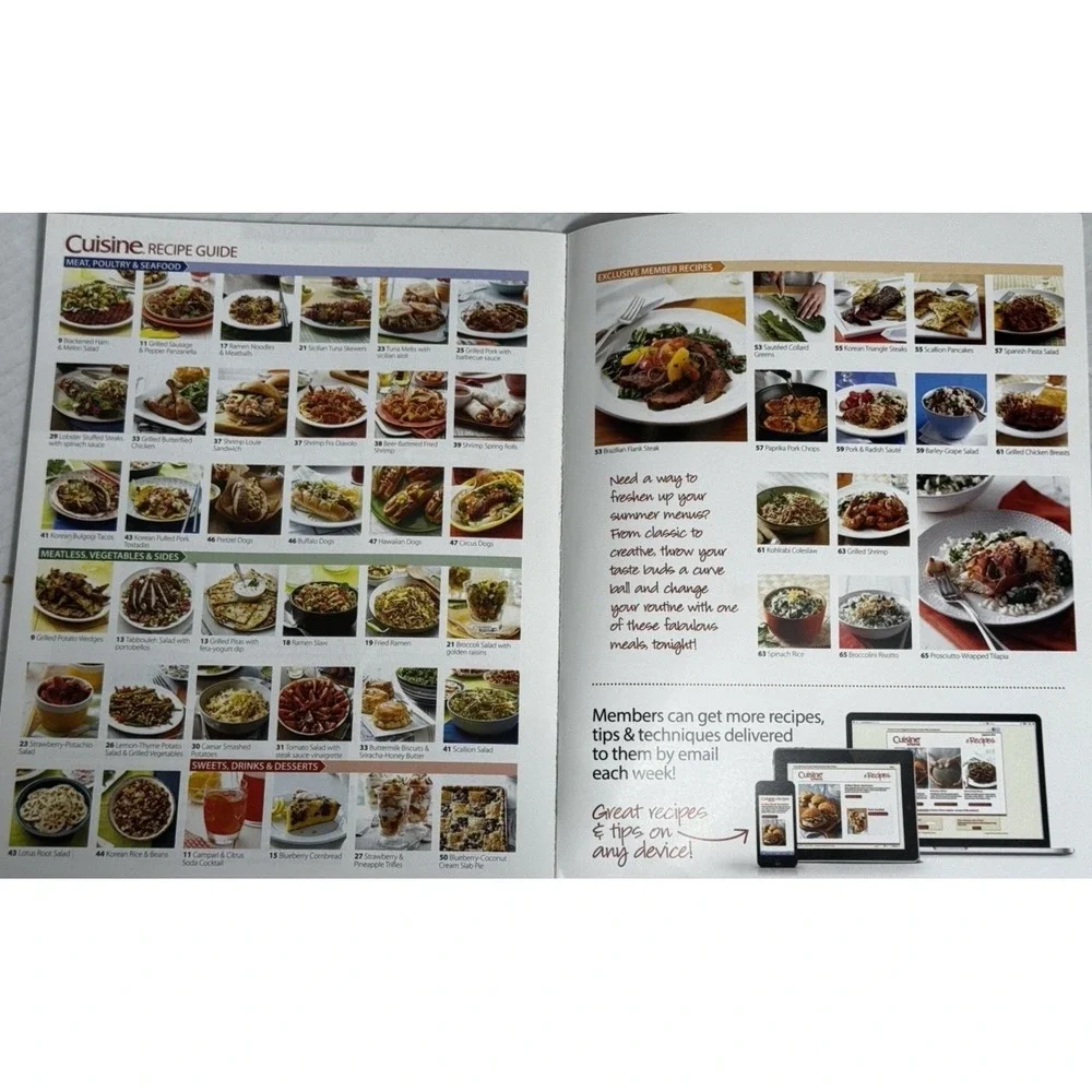 Cuisine at Home Exclusive Members Edition Lot of 11 Cooking Magazines Ephemera